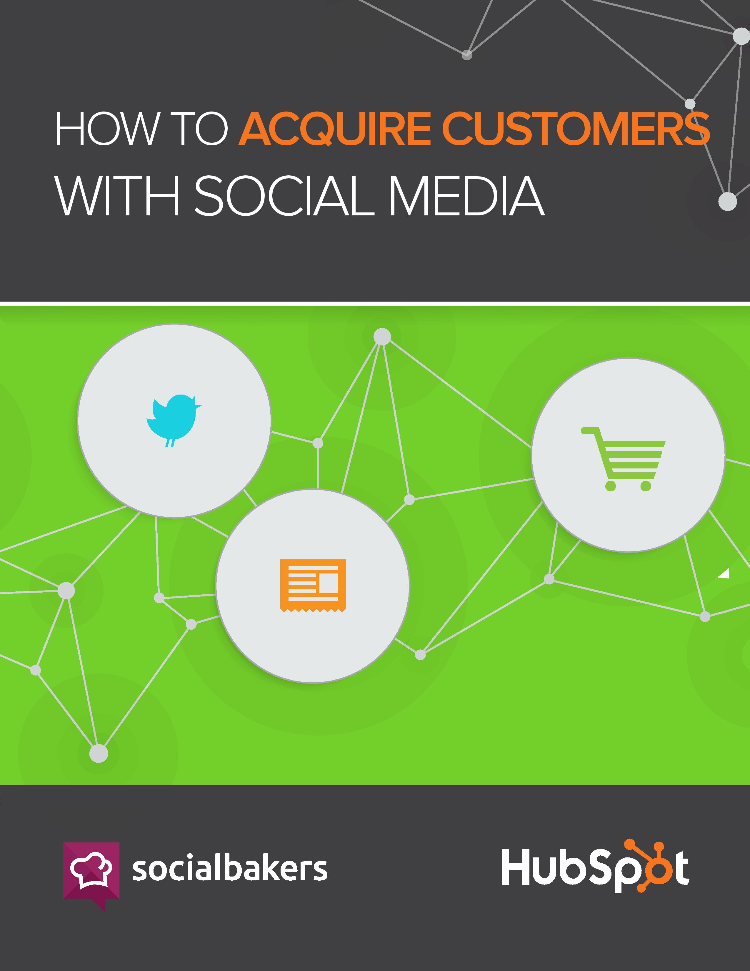acquire customers with social media