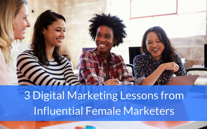 female marketers digital marketing lessons