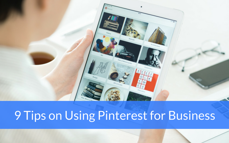 using pinterest for business