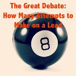 how many attempts to make on a lead