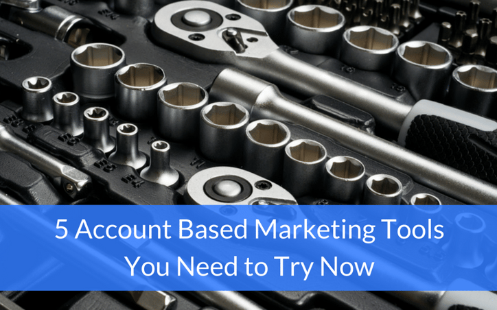 account based marketing tools