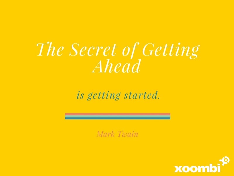 secret of getting ahead