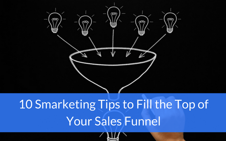 smarketing tips sales funnel