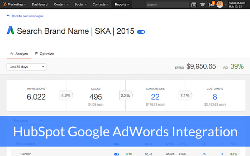 4 Great Benefits Of The Hubspot Google Adwords Integration 4 Great Benefits Of The Hubspot Google Adwords Integration