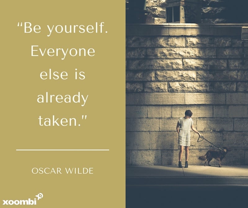 be yourself