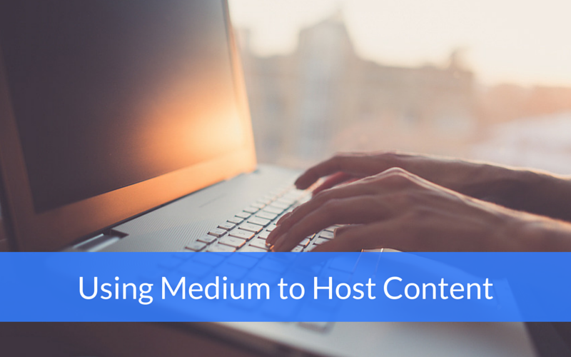 using medium host content