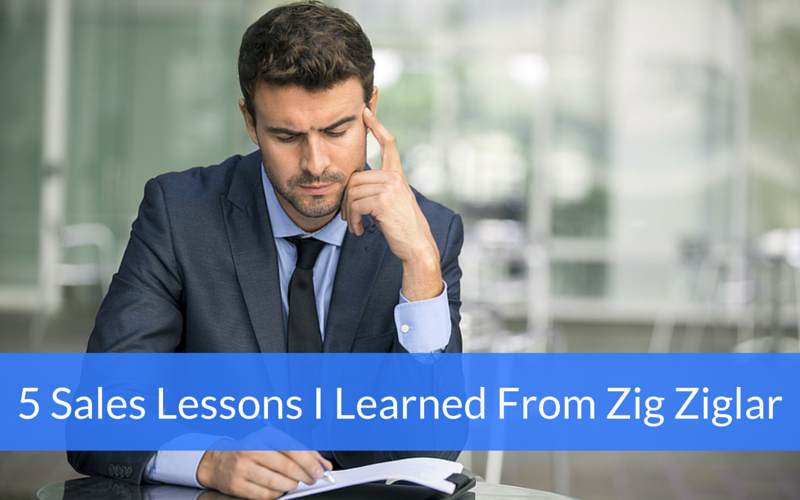 sales lessons zig ziglar